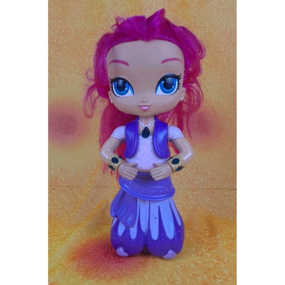 Mattel Dancing Wish & Spin Shimmer Genie Doll Singing Dancing Tested And Working